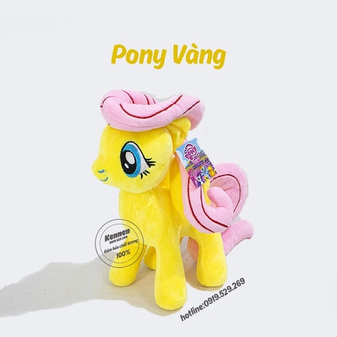 Thú bông ngựa Pony các màu sắc