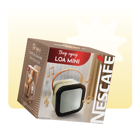 LOA PHÊ SỮA MINI NESCAFE