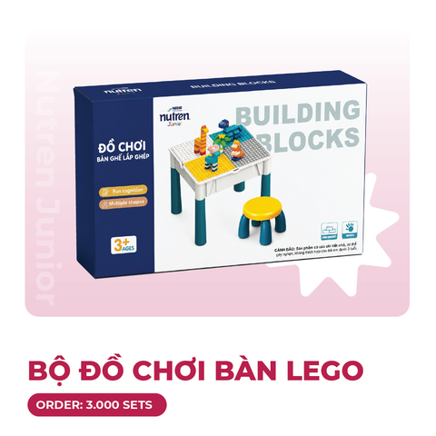 [NUTREN] BỘ ĐỒ CHƠI BÀN LEGO