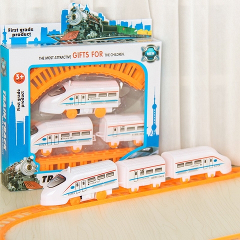 Đồ chơi đường ray tàu hỏa Thomas and friend 3 toa hàng đẹp (ảnh thật)