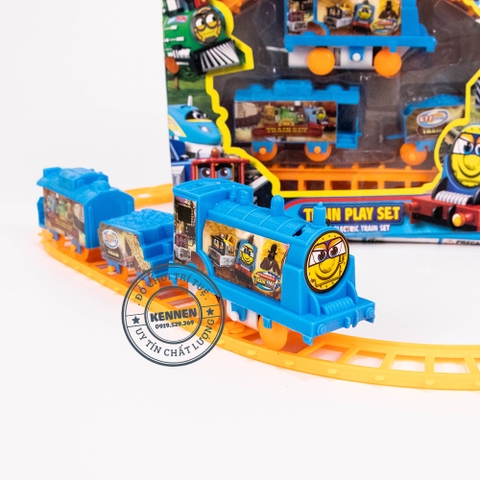 Đồ chơi đường ray tàu hỏa Thomas and friend 3 toa hàng đẹp (ảnh thật)