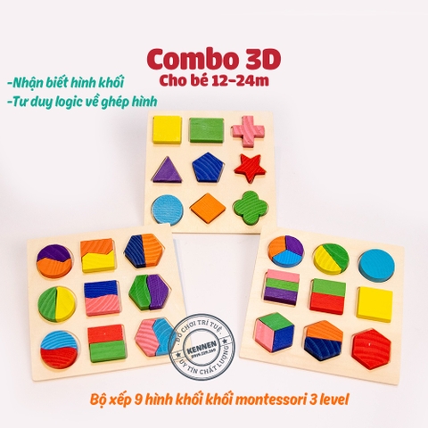 Combo tư duy 3d