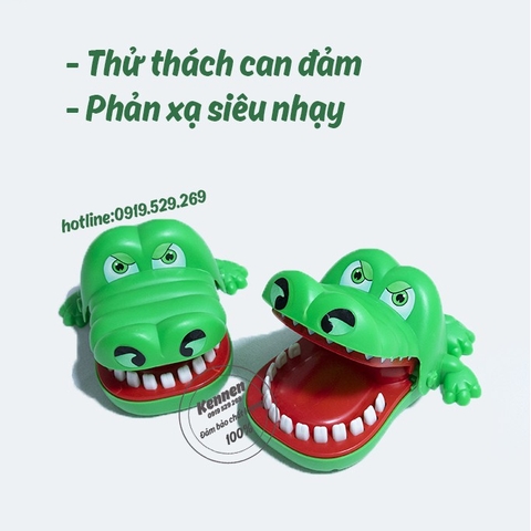 Đồ chơi Khám răng cá sấu