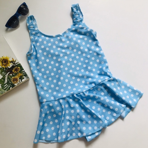 Bikini bé gái chấm bi 1 mảnh đủ các size