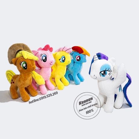 Thú bông ngựa Pony các màu sắc