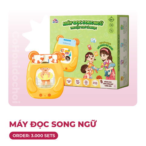[ CÔ HOÀI ĐỒ CHƠI] MÁY ĐỌC SONG NGỮ