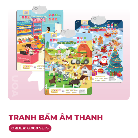 [Ú ÒA] TRANH BẤM ÂM THANH