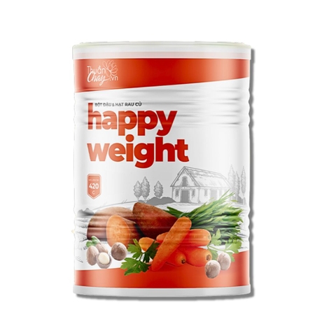 Bột Đậu Hạt Rau Củ Happy Weight Thuần Chay Tâm An - Tăng Cân, Cơ Săn Chắc
