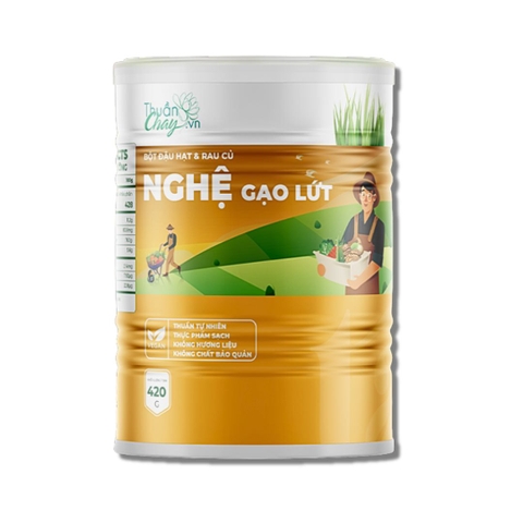 Bột Nghệ Gạo Lứt Thuần Chay Tâm An - Dạ Dày Khỏe, Tiêu Hóa Tốt