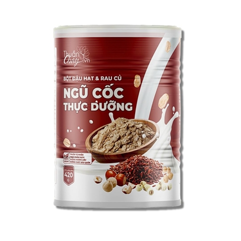 Bột Ngũ Cốc Thực Dưỡng Thuần Chay Tâm An - Kiểm Soát Đường Huyết