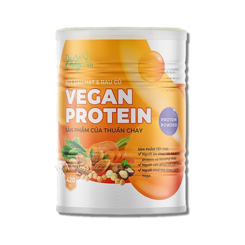 Bột Protein Thuần Chay Vegan Protein Tâm An - Hỗ Trợ Xây Dựng Cơ Bắp, Bồi Bổ Sức Khỏe