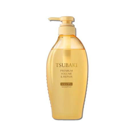 Dầu Gội Phục Hồi & Bồng Bềnh Suốt 100H Tsubaki Premium Volume & Repair Shampoo