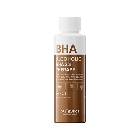 Toner Nền Cồn DrCeutics Alcoholic BHA 2% Therapy