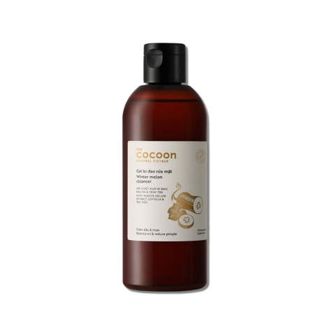 Gel Rửa Mặt Bí Đao Cocoon - Sạch Sâu, Giảm Dầu & Ngừa Mụn (pH 5.5 Cân Bằng)