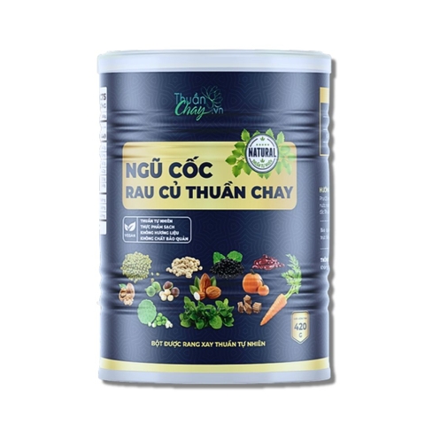 Ngũ Cốc Rau Củ Thuần Chay Tâm An - Bổ Sung Đạm Thực Vật, Hỗ Trợ Tiêu Hóa