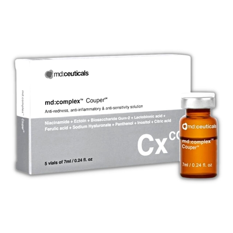 Tiêm Phục Hồi Da Dị Ứng, Giãn Mao Mạch MD: COMPLEX Couper Off | md:ceuticals Mesotherapy
