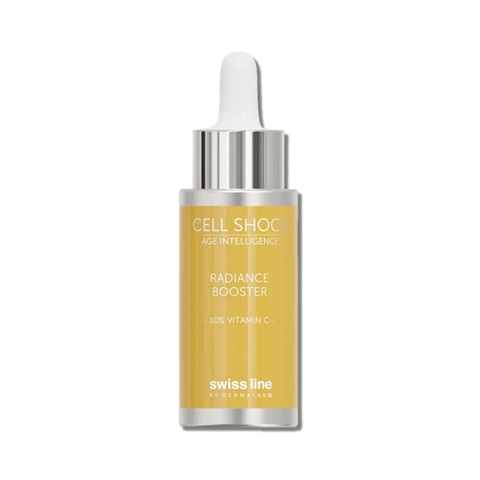 Tinh Chất Dưỡng Sáng Da Swissline Cell Shock AI Radiance Booster (Vitamin C 10%)