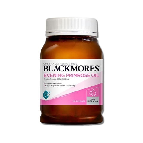 Tinh Dầu Hoa Anh Thảo Blackmores Evening Primrose Oil (Cân Bằng Nội Tiết Tố Nữ, EPO 1000mg)