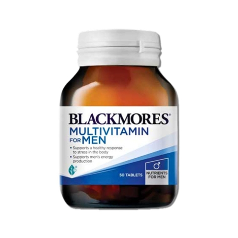 Vitamin Tổng Hợp Hỗ Trợ Sức Khỏe Nam Giới Blackmores Multivitamin For Men