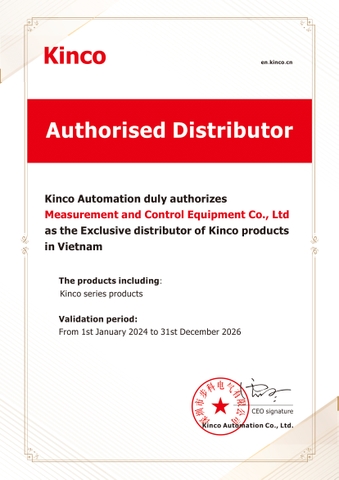 Kinco Việt Nam – Đại diện phân phối thiết bị tự động hóa Kinco tại Việt Nam