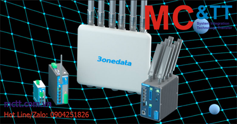 Router công nghiệp 3G/4G/5G, Bộ thu phát không dây công nghiệp hãng 3onedata