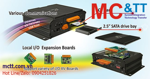 Giới thiệu máy tính nhúng công nghiệp dạng Box iBPC hãng ICP DAS