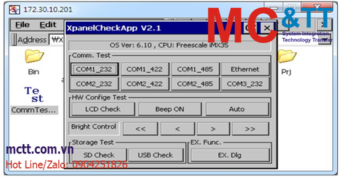 Cập nhật phiên bản cho Màn hình cảm ứng HMI/ Xpanel?