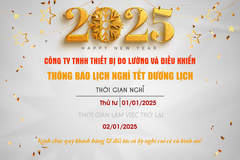 Thông báo nghỉ tết dương lịch 2025