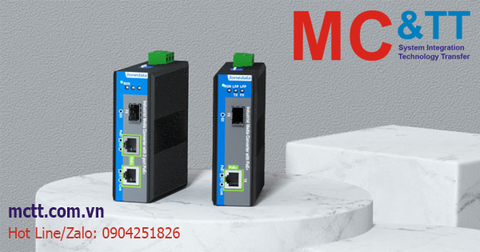 Bộ chuyển đổi quang điện PoE công nghiệp 3onedata