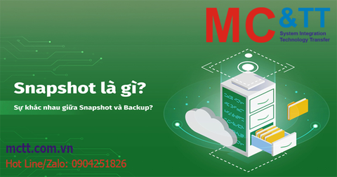 Snapshot là gì? Sự khác nhau giữa Snapshot và Backup là gì?