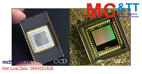 So sánh cảm biến CMOS và cảm biến CCD trong camera công nghiệp