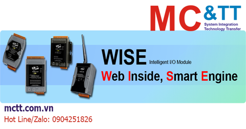 Giới thiệu module I/O lập trình nhúng Wise (WISE I/O Module, Web inSite) hãng ICP DAS
