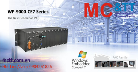Giới thiệu bộ lập trình nhúng WinCE PAC-WP-9000-CE7 hãng ICP DAS