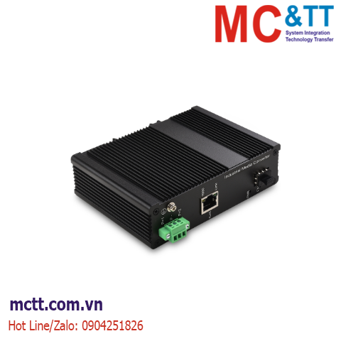 Bộ chuyển đổi quang điện công nghiệp 1 cổng Gigabit Ethernet sang 1 cổng SFP JHA JHA-IGS11HP
