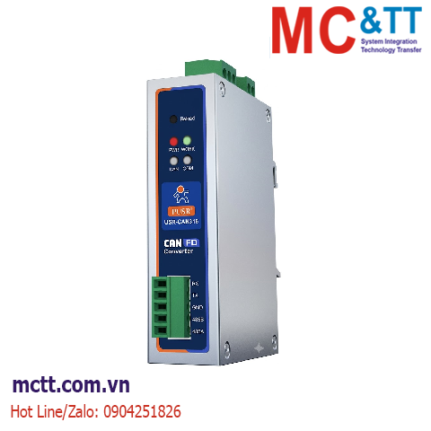 Bộ chuyển đổi CAN/CAN FD sang RS485/RS232 PUSR USR-CAN316