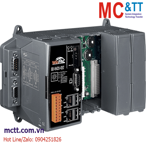 Bộ lập trình nhúng AVEVA Edge PAC 1500 tag CPU Cortex-A8 + WinCE 7.0 +4 khe cắm module I/O ICP DAS AE-8421-CE7-1500 CR