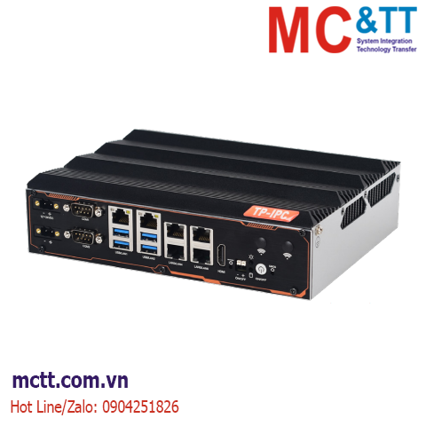 Máy tính công nghiệp không quạt Intel Core™ i7/ i5 /i3 Gen 6-9th (6 Lan + 2 COM) TP-IPC AEOLUS-SV9-6L2C