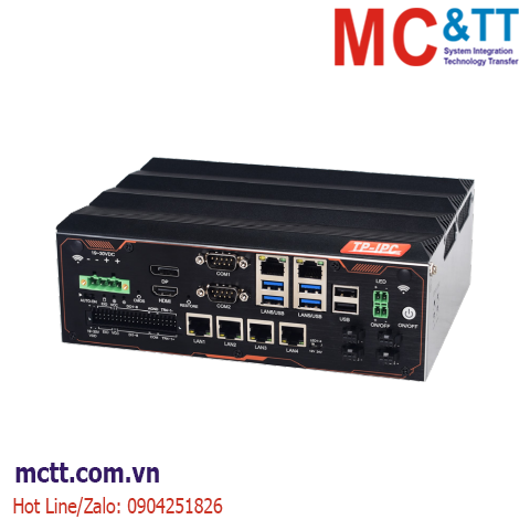 Máy tính công nghiệp không quạt Intel Core™ i7/ i5 /i3 Gen 8-9th (6 Lan + 2 COM) TP-IPC AEOLUS-TL9-6L2C4P