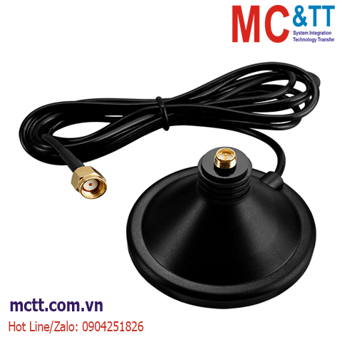 Đế từ cáp Ăng ten cáp dài 1M RP-SMA Male ICP DAS ANT-Base-02 CR