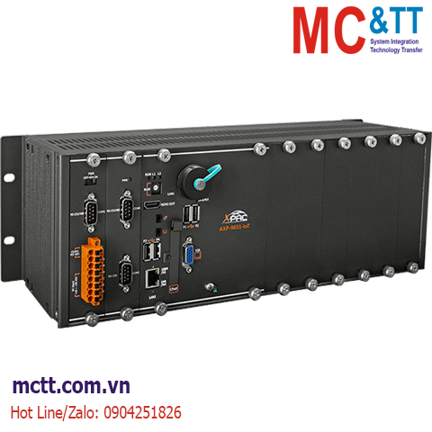 Bộ lập trình nhúng Windows PAC với CPU i5-8365UE Win10 IoT + 6 khe cắm module I/O ICP DAS AXP-9651-IoT CR