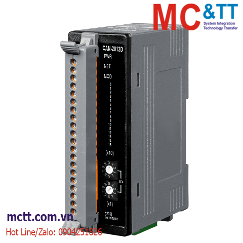 Module DeviceNet Slave 16 kênh AI ICP DAS CAN-2012D CR