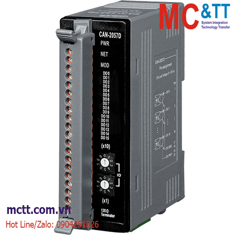 Module DeviceNet Slave 16 kênh DO ICP DAS CAN-2057D CR