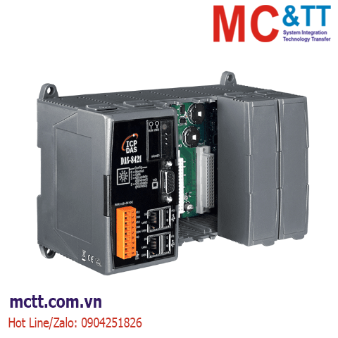 Module Ethernet High-Speed với 4 khe cắm mở rộng I/O ICP DAS DAS-8421 CR