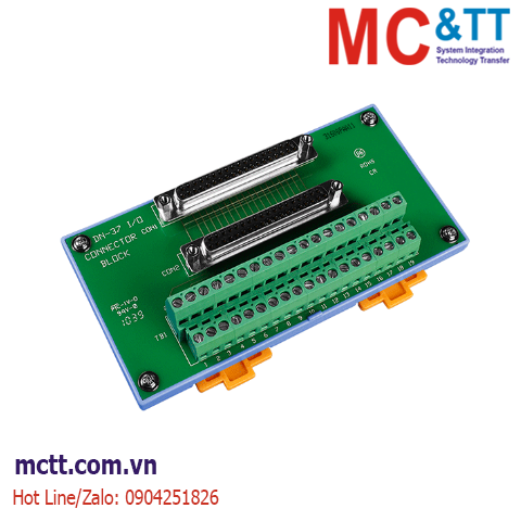 Bo mạch chuyển đổi Female DB37 sang Screw Terminal Board ICP DAS DN-37 CR