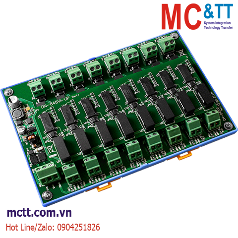 Bộ chuyển đổi 8 kênh đầu vào điện áp 10V sang tương tự ICP DAS DN-848VI-10V CR
