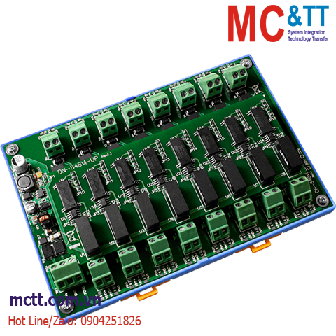 Bộ chuyển đổi 8 kênh đầu vào điện áp 80V sang tương tự ICP DAS DN-848VI-80V CR