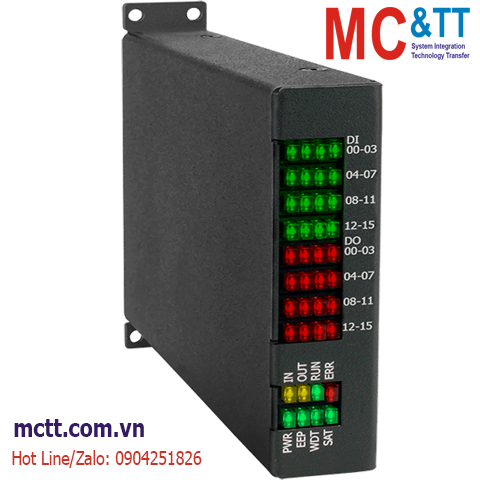 Module EtherCAT Slave 16 kênh đầu vào số DI + 16 kênh đầu ra số DO ICP DAS EC1-P16C16 CR