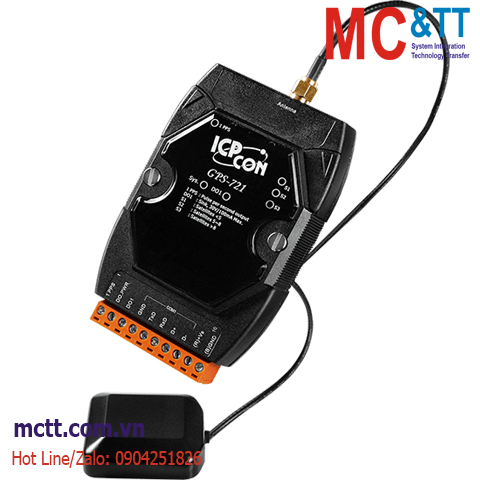 Module thu tín hiệu GPS + RS-232 NEMA & RS-485 DCON ICP DAS GPS-721 CR