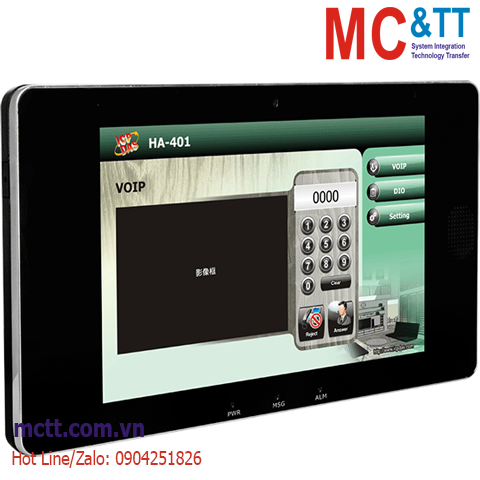 Bộ điều khiển BMS trung tâm màn cảm ứng 10.1 inch ICP DAS HA-401 CR