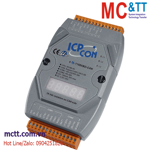 Bộ lập trình điều khiển CAN ICP DAS I-7188XBD-CAN-G CR